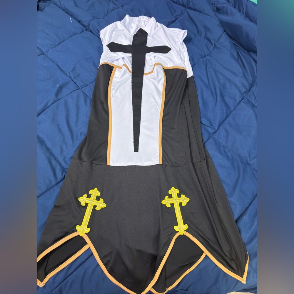fashion nova nun dress NWT